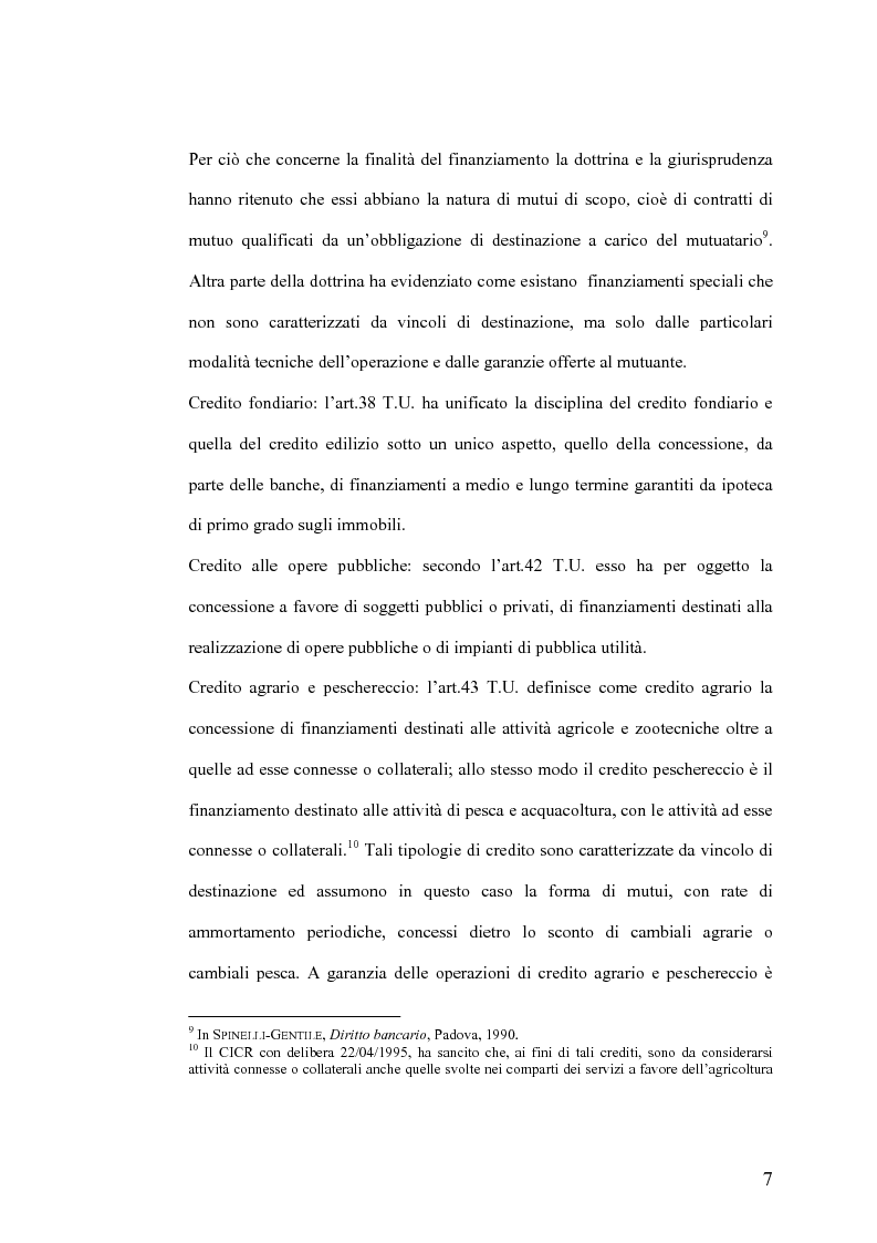 Anteprima della tesi: Il Jus Variandi nei contratti bancari di finanziamento, Pagina 10