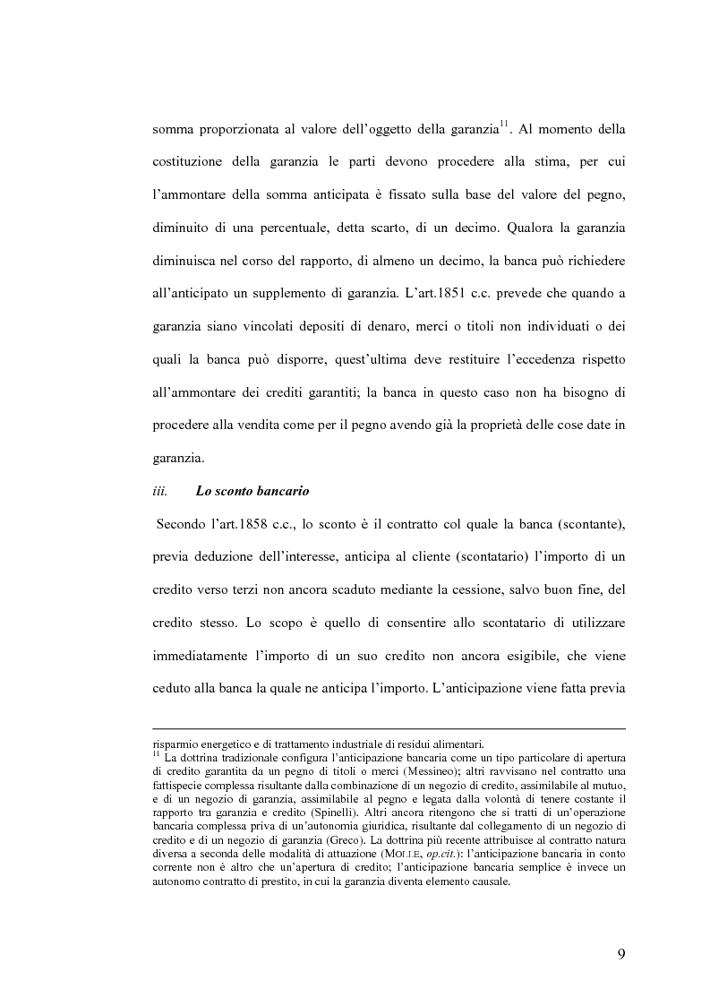 Anteprima della tesi: Il Jus Variandi nei contratti bancari di finanziamento, Pagina 12