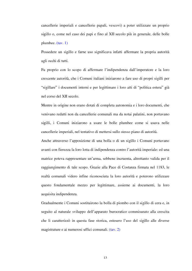 Anteprima della tesi: Sigillografia e sfragistica ligure medievale: indagini e proposte, Pagina 10
