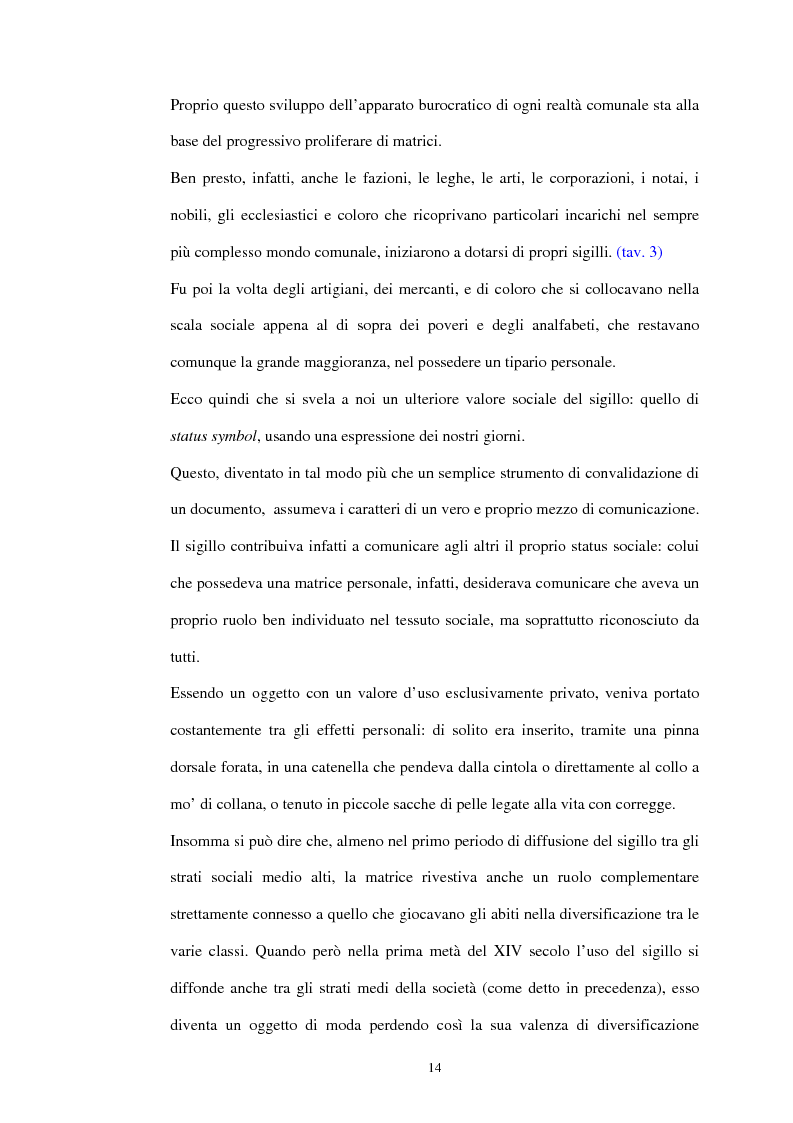 Anteprima della tesi: Sigillografia e sfragistica ligure medievale: indagini e proposte, Pagina 11