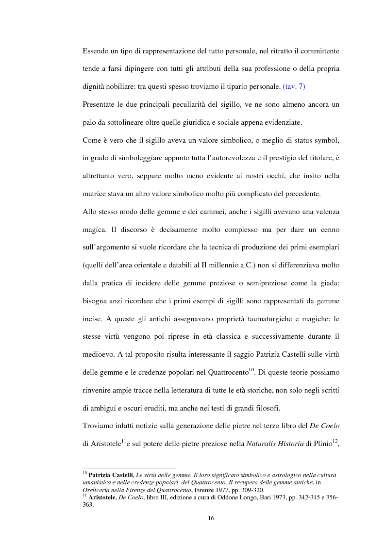 Anteprima della tesi: Sigillografia e sfragistica ligure medievale: indagini e proposte, Pagina 13