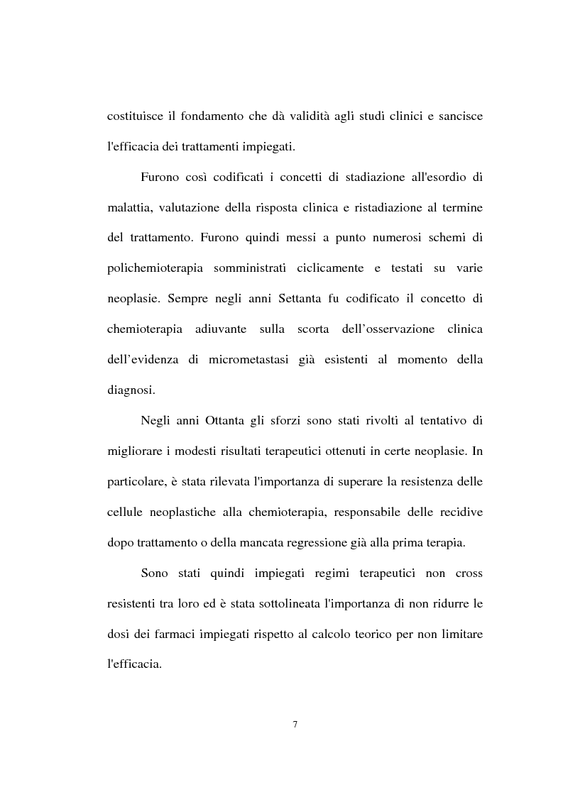 Anteprima della tesi: Rischi da esposizione professionale a chemioterapici antiblastici: tutela della salute dell'operatore sanitario, Pagina 5