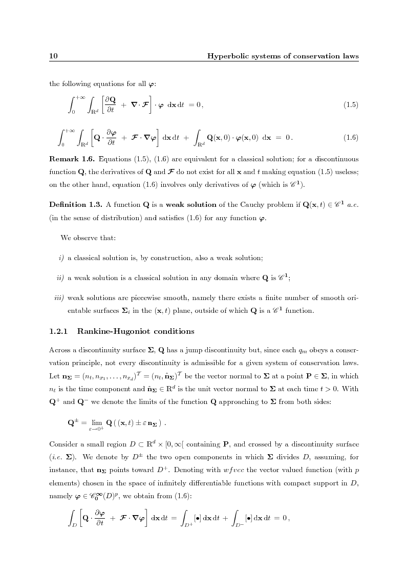 Anteprima della tesi: Residual distribution schemes for advection and advection-diffusion problems on quadrilateral and hybrid meshes, Pagina 10