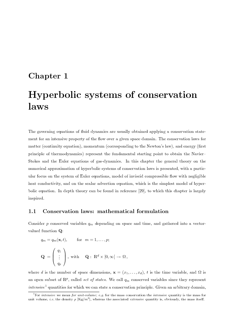 Anteprima della tesi: Residual distribution schemes for advection and advection-diffusion problems on quadrilateral and hybrid meshes, Pagina 5
