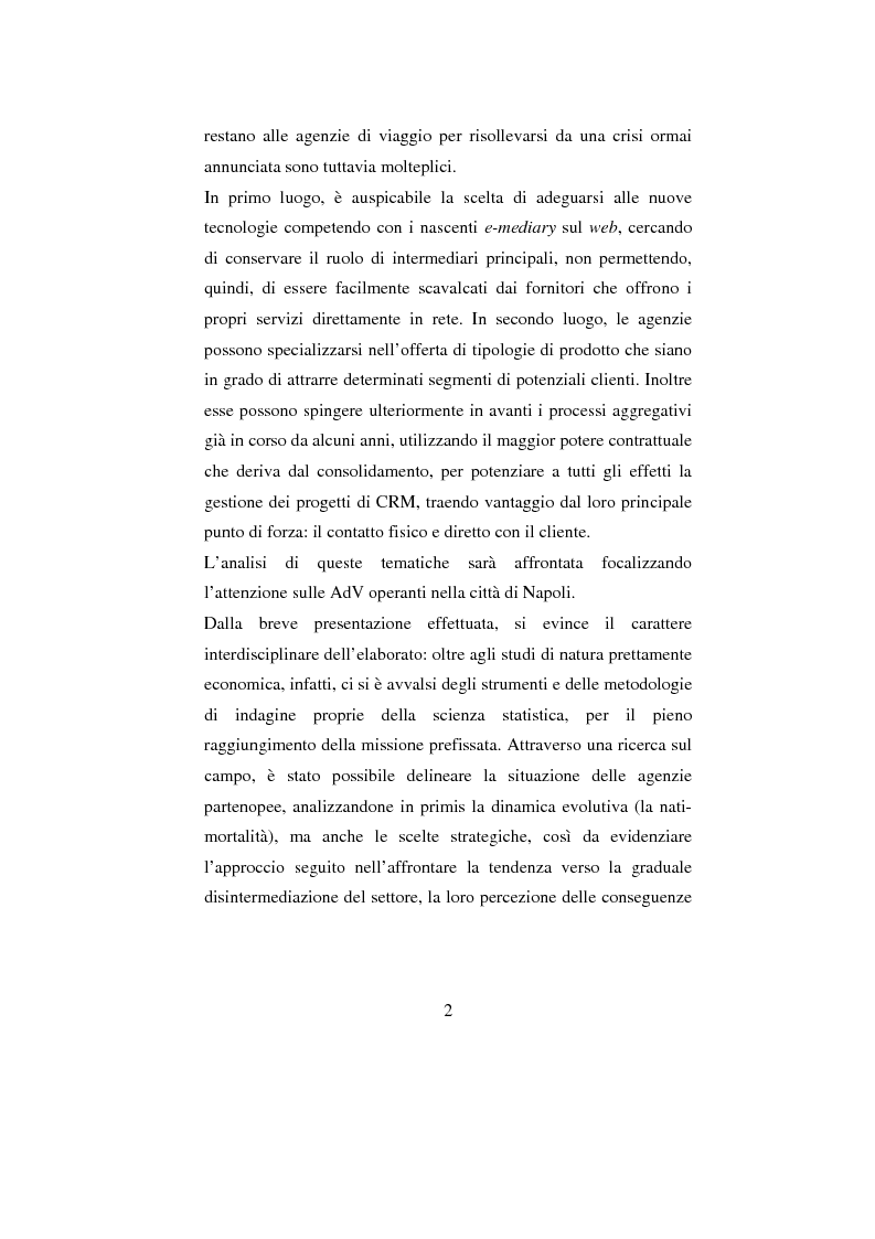 Anteprima della tesi: ADV e multicanalità. Un'indagine esplorativa nella città di Napoli, Pagina 2
