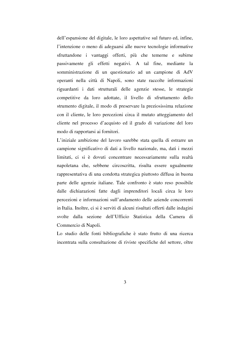 Anteprima della tesi: ADV e multicanalità. Un'indagine esplorativa nella città di Napoli, Pagina 3