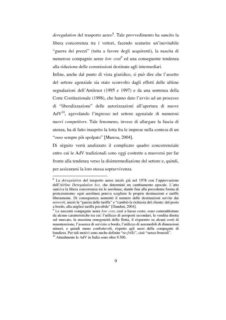 Anteprima della tesi: ADV e multicanalità. Un'indagine esplorativa nella città di Napoli, Pagina 9