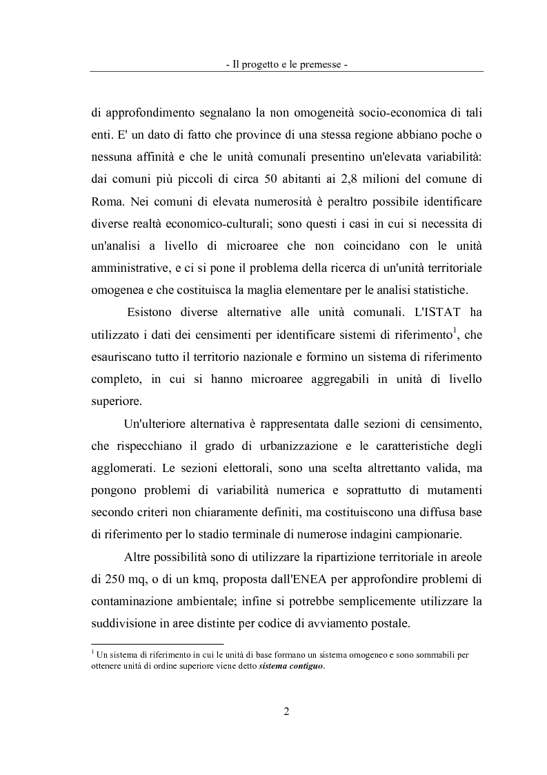 Anteprima della tesi: Geomarketing: un'applicazione alle agenzie bancarie di Roma, Pagina 5