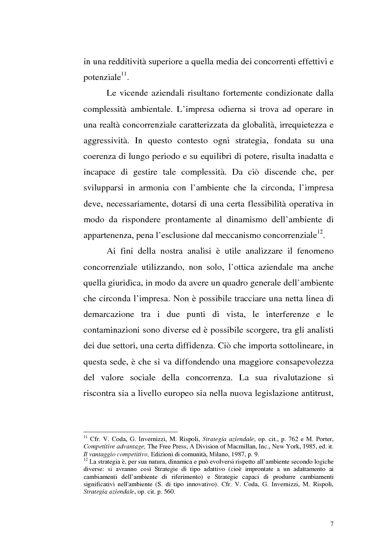Anteprima della tesi: Il mercato della telefonia fissa in Italia dal monopolio alla competizione. Il caso di Telecom Italia., Pagina 7