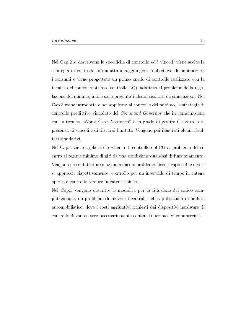 Anteprima della tesi: Minimizzazione dei consumi in motori-benzina ad iniezione diretta: un approccio basato sul controllo predittivo, Pagina 5