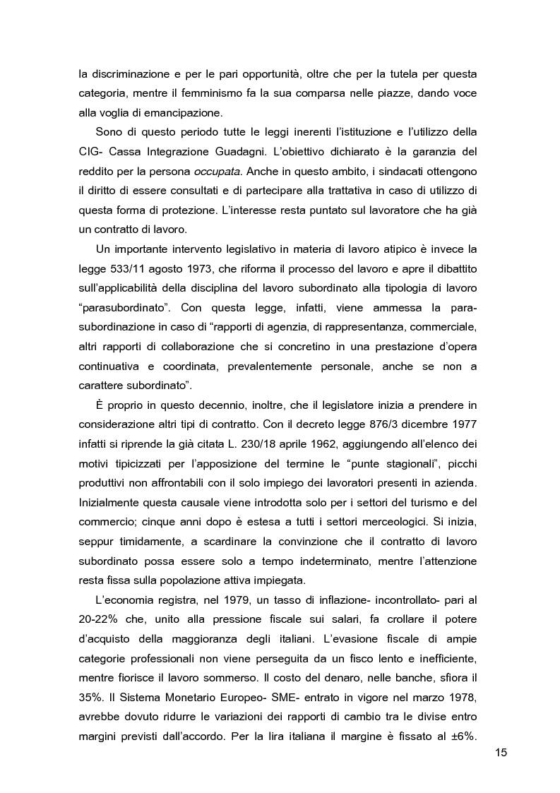 Anteprima della tesi: I lavoratori in prestito: uno studio sui nuovi contratti di lavoro, Pagina 11