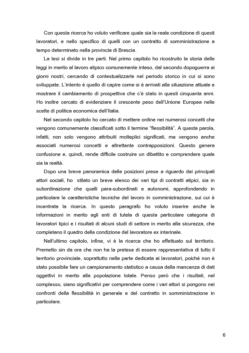 Anteprima della tesi: I lavoratori in prestito: uno studio sui nuovi contratti di lavoro, Pagina 2