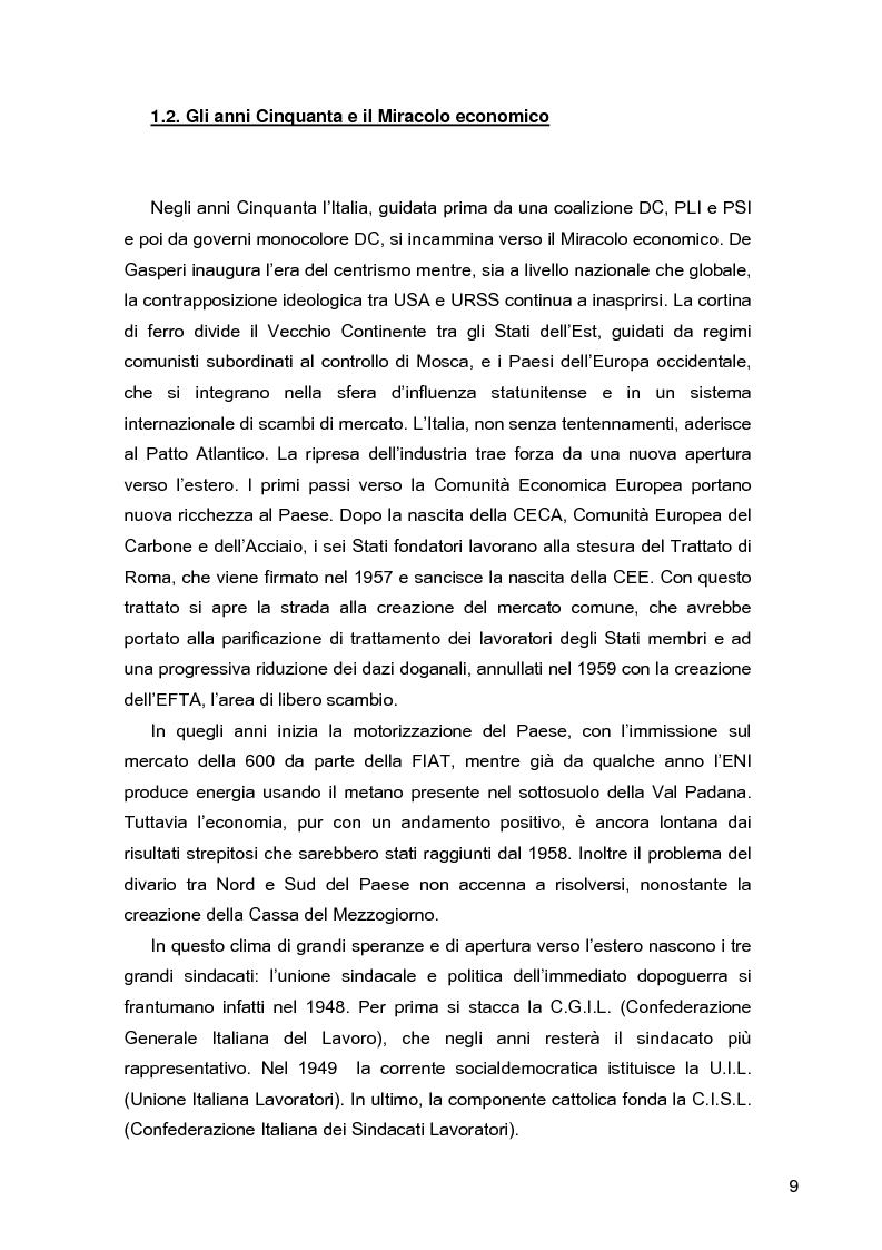 Anteprima della tesi: I lavoratori in prestito: uno studio sui nuovi contratti di lavoro, Pagina 5