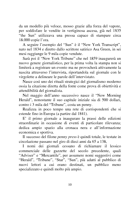 Anteprima della tesi: Notizia Promozionale, la notizia fra obiettivo pubblico e pubblico obiettivo, Pagina 10