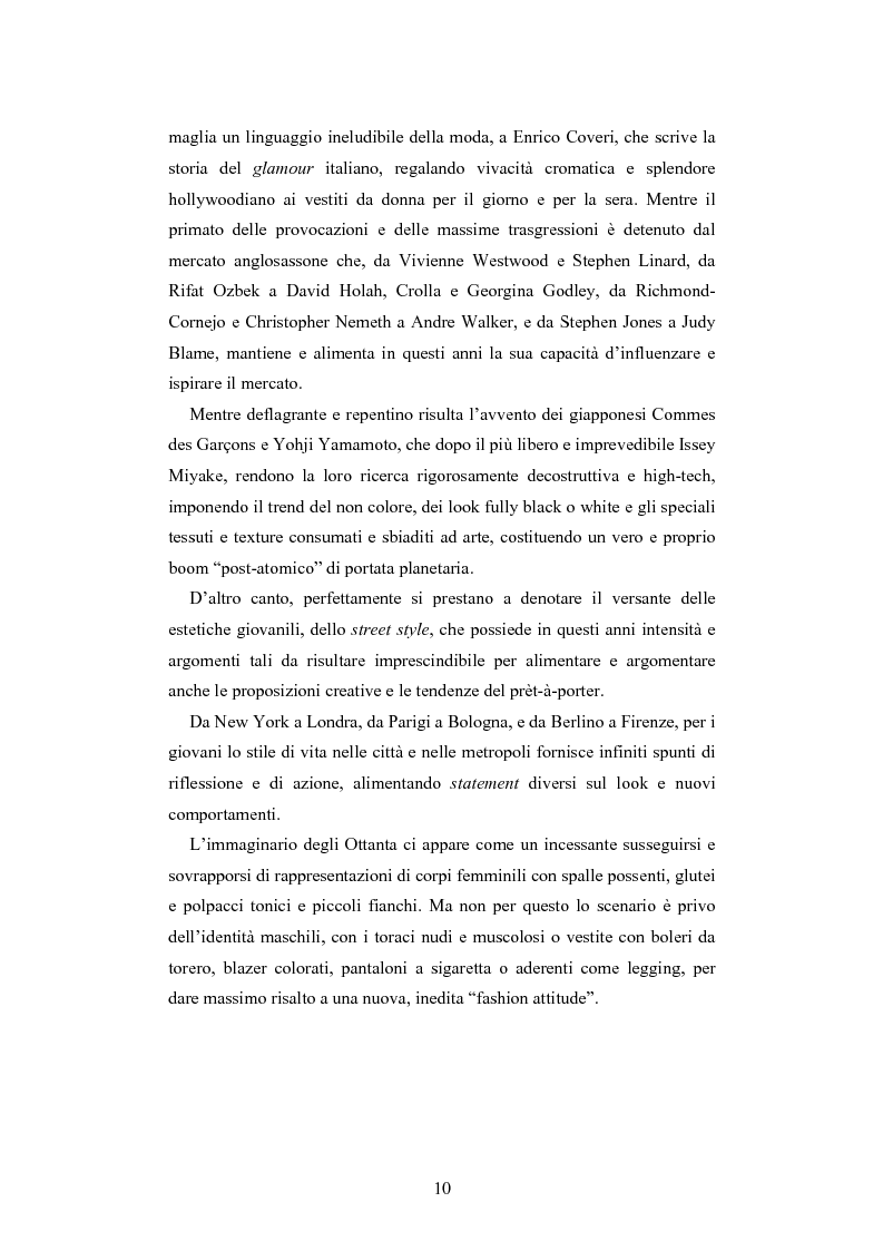 Anteprima della tesi: Maglia e sistema moda. L'esperienza di Miss Deanna Ferretti Veroni, Pagina 10