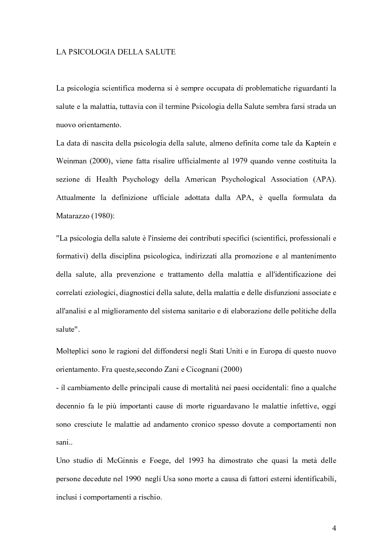 Anteprima della tesi: I fattori di resilienza allo stress: una ricognizione bibliografica, Pagina 3