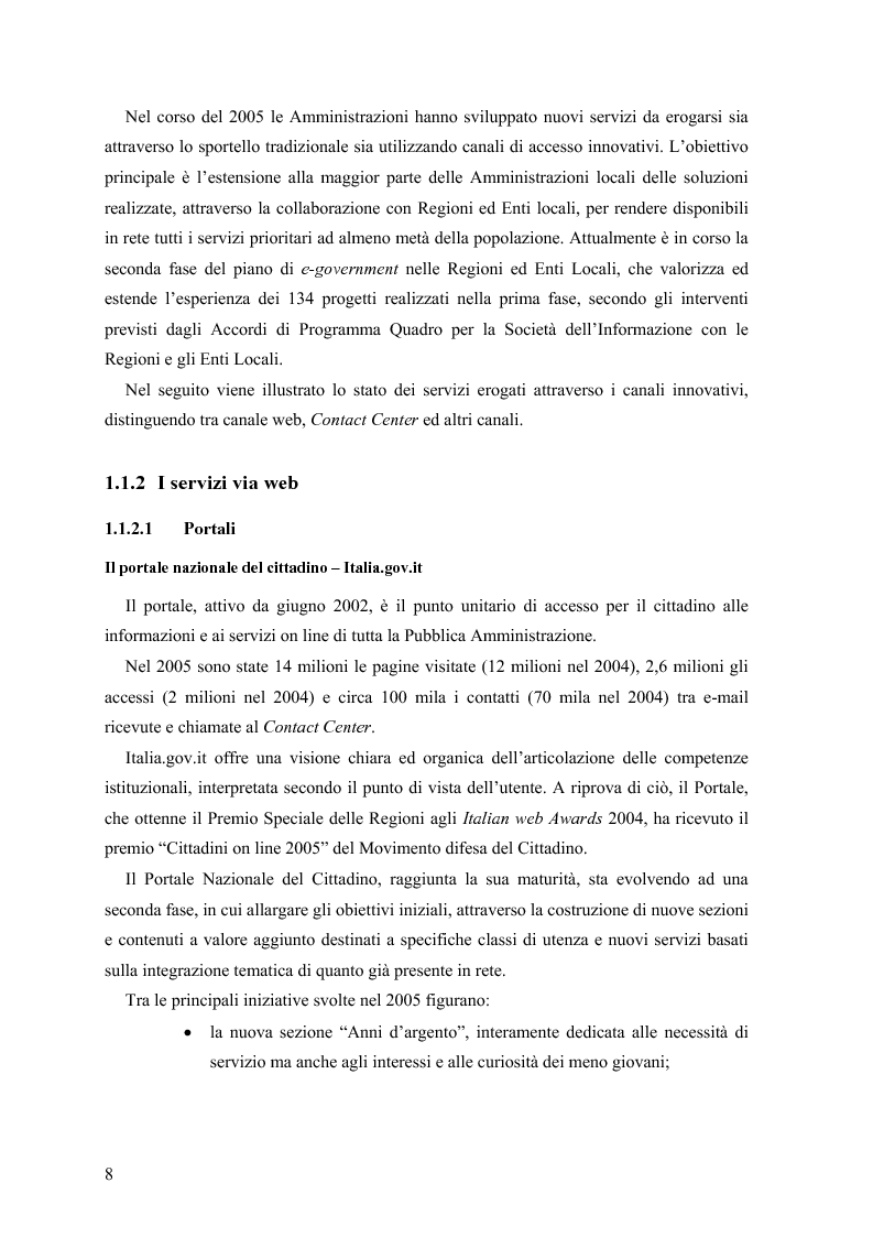 Anteprima della tesi: Lo stato delle intranet nelle Pubbliche Amministrazioni, Pagina 6