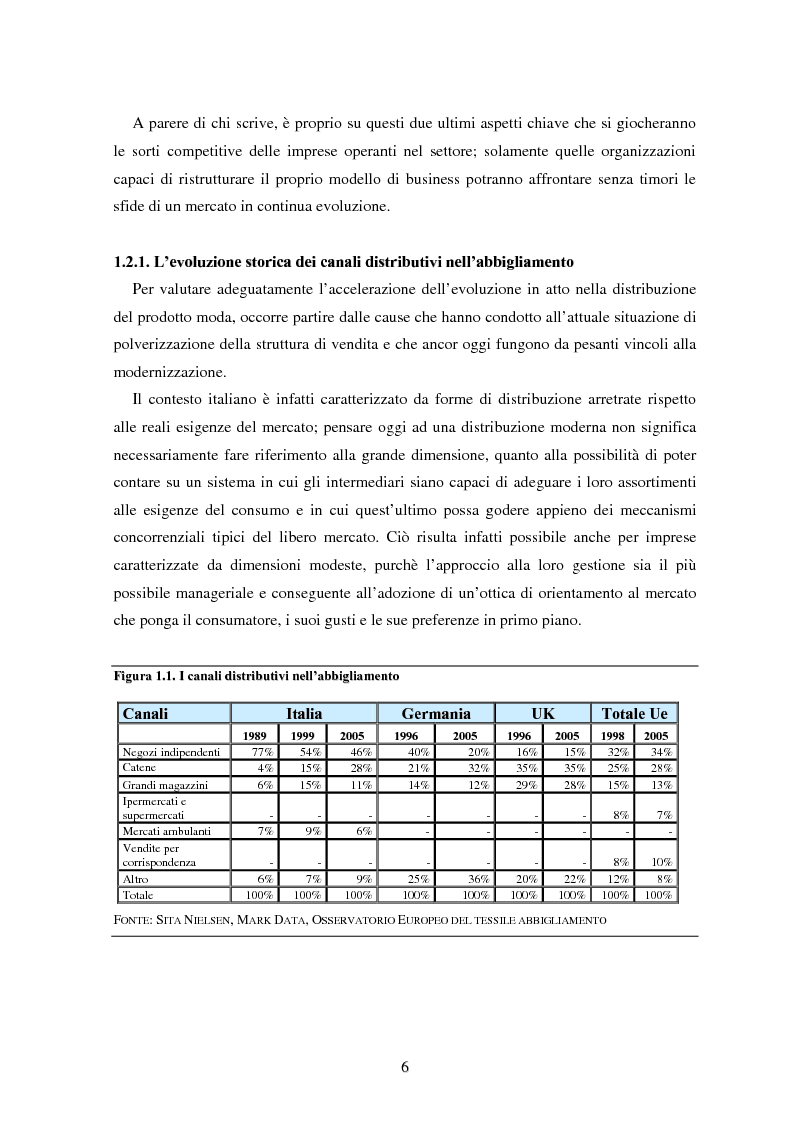 Anteprima della tesi: Marketing esperienziale e punto vendita nell'abbigliamento: aspetti concettuali ed applicativi, Pagina 4
