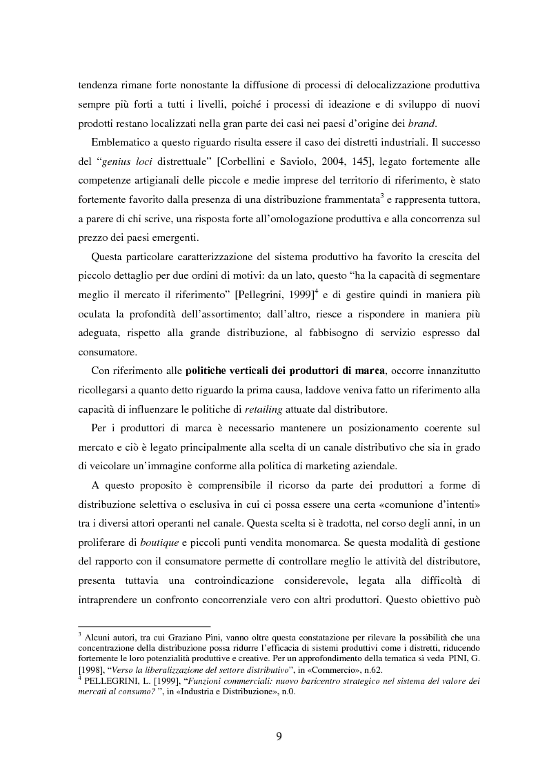 Anteprima della tesi: Marketing esperienziale e punto vendita nell'abbigliamento: aspetti concettuali ed applicativi, Pagina 7