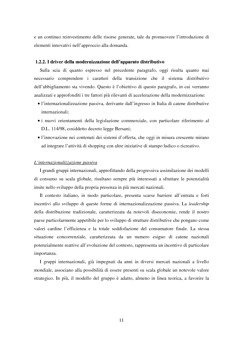 Anteprima della tesi: Marketing esperienziale e punto vendita nell'abbigliamento: aspetti concettuali ed applicativi, Pagina 9