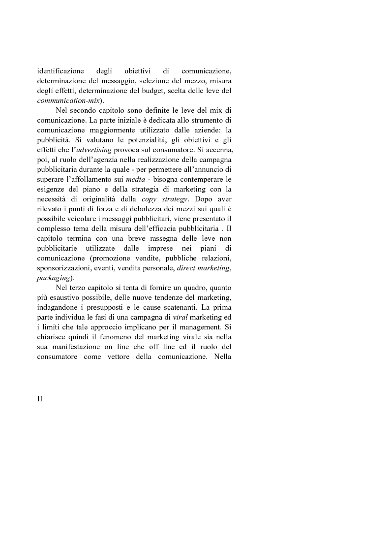 Anteprima della tesi: L'evoluzione delle strategie di comunicazione: dall'advertising al marketing non convenzionale. Case history: Come Red Bull ti mette le ali, Pagina 2