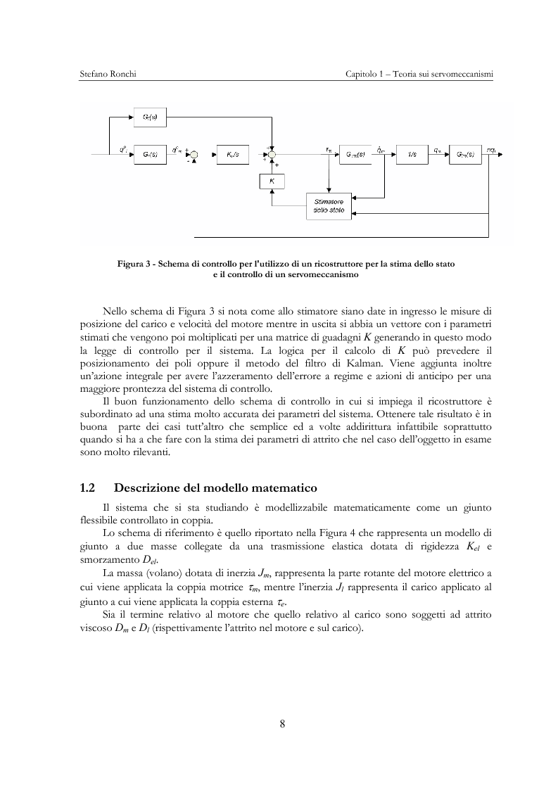 Anteprima della tesi: Modellistica e analisi delle prove sperimentali su un giunto robotico per applicazioni spaziali, Pagina 5