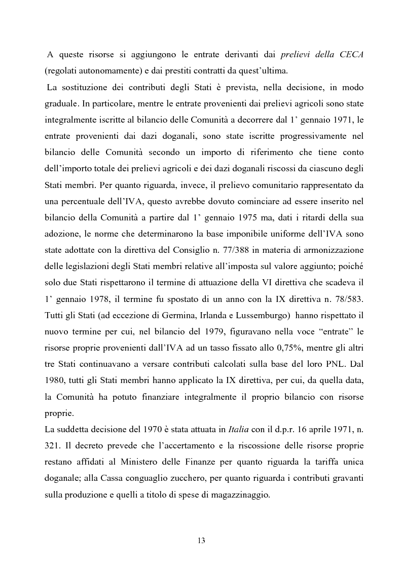 Anteprima della tesi: La tutela degli interessi finanziari nell'Unione europea, Pagina 6