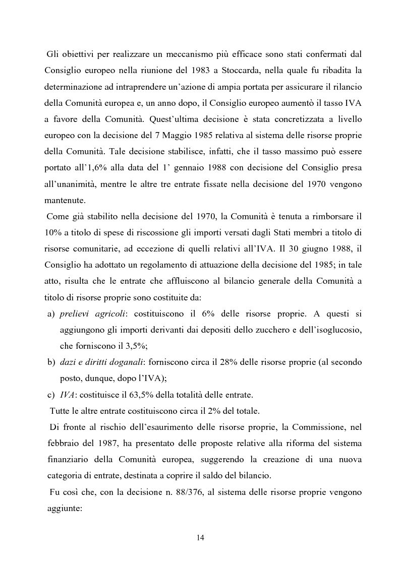 Anteprima della tesi: La tutela degli interessi finanziari nell'Unione europea, Pagina 7