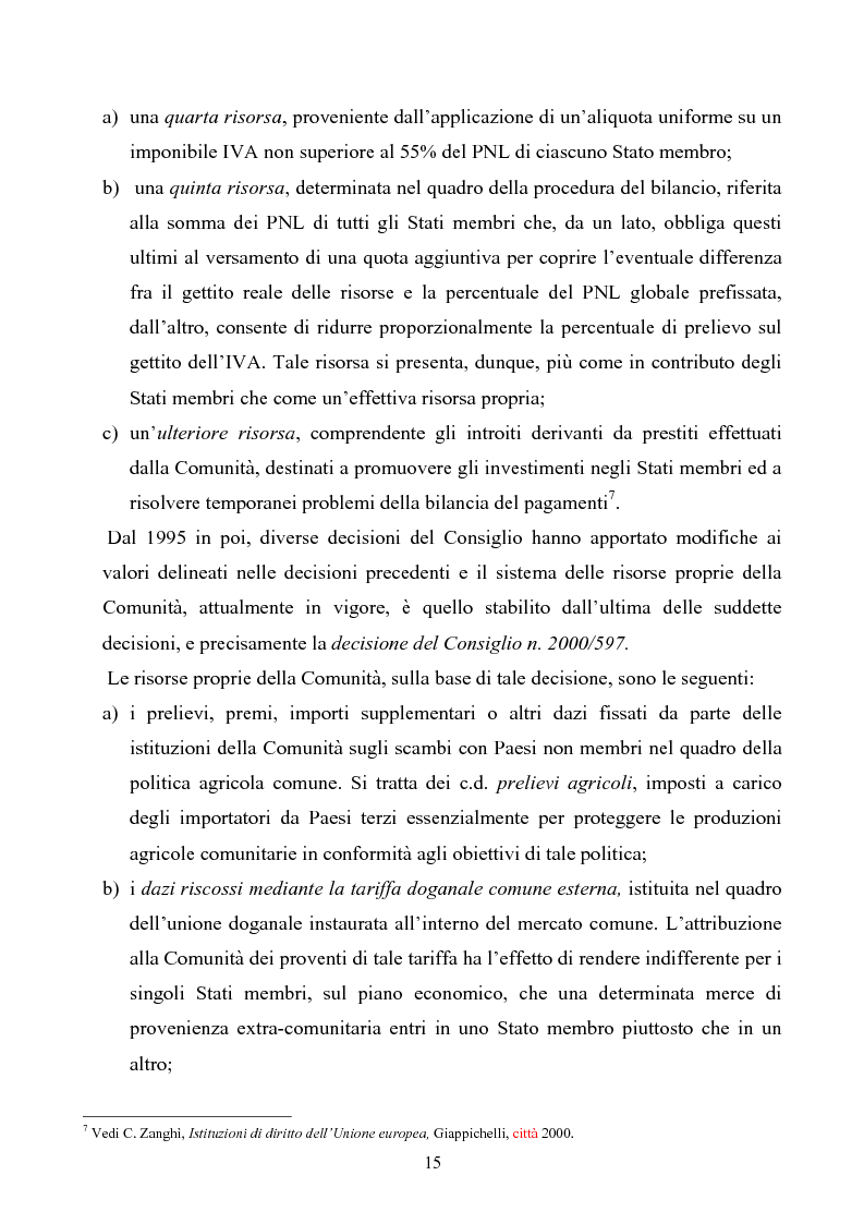 Anteprima della tesi: La tutela degli interessi finanziari nell'Unione europea, Pagina 8