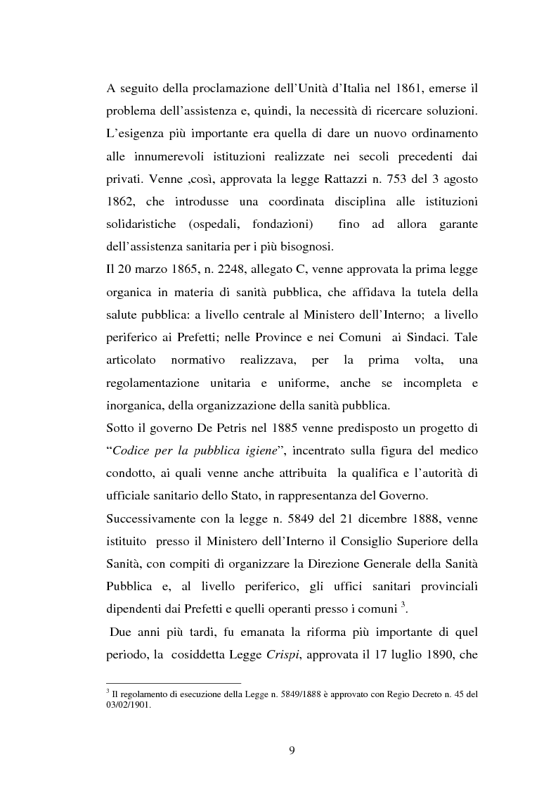 Anteprima della tesi: L'Azienda ospedaliera universitaria, Pagina 9