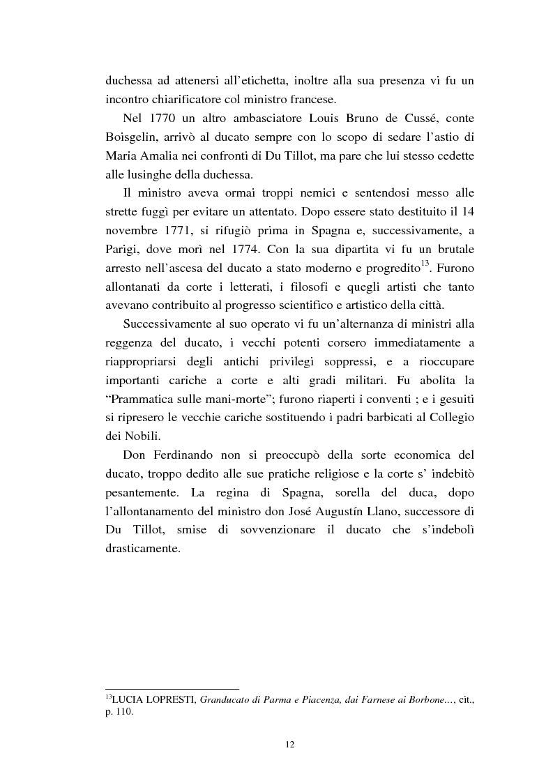 Anteprima della tesi: Mademoiselle Françoise Raucourt prima attrice della Comédie-Française e della Compagnia Imperiale e Reale a Parma (1807-1813), Pagina 10