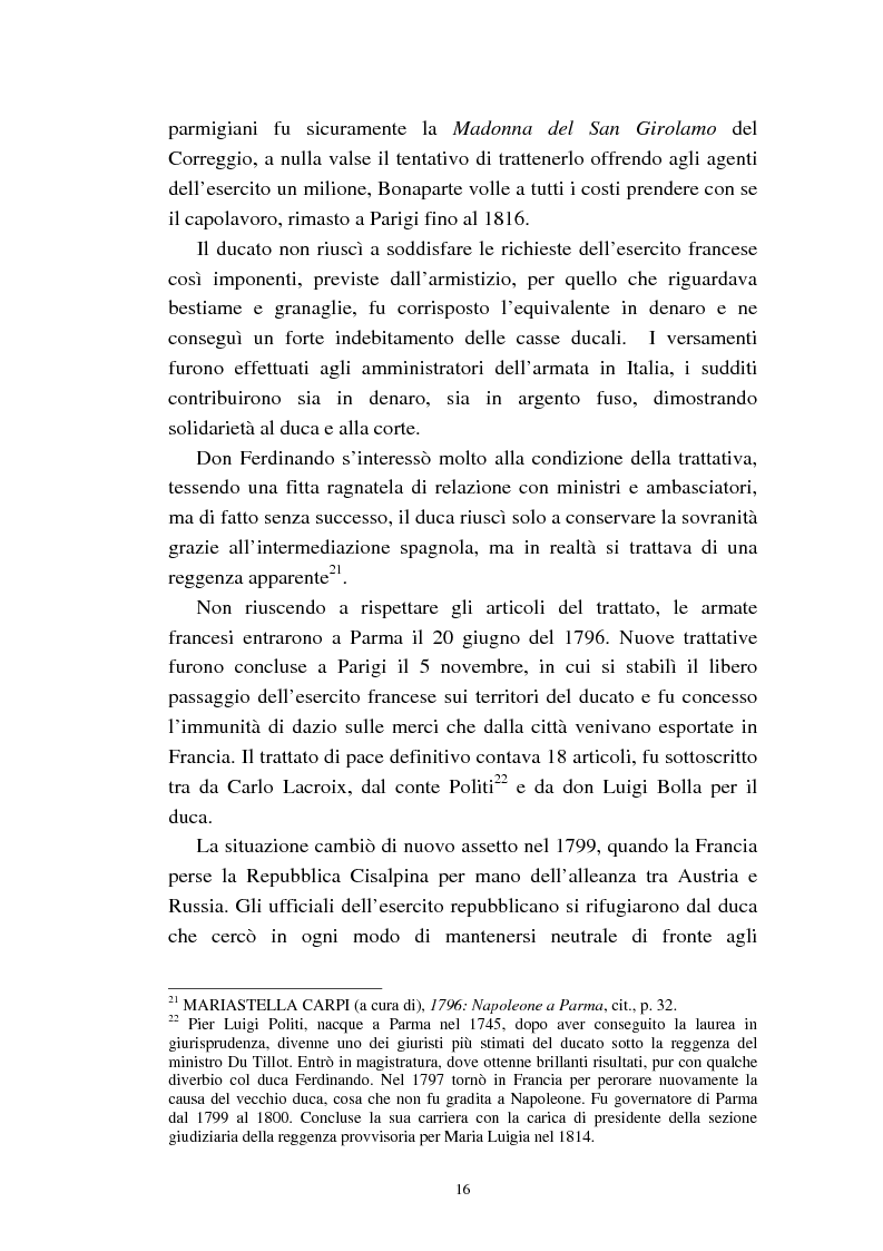 Anteprima della tesi: Mademoiselle Françoise Raucourt prima attrice della Comédie-Française e della Compagnia Imperiale e Reale a Parma (1807-1813), Pagina 14