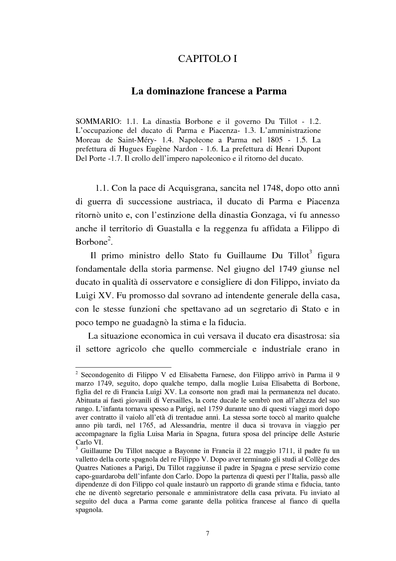 Anteprima della tesi: Mademoiselle Françoise Raucourt prima attrice della Comédie-Française e della Compagnia Imperiale e Reale a Parma (1807-1813), Pagina 5