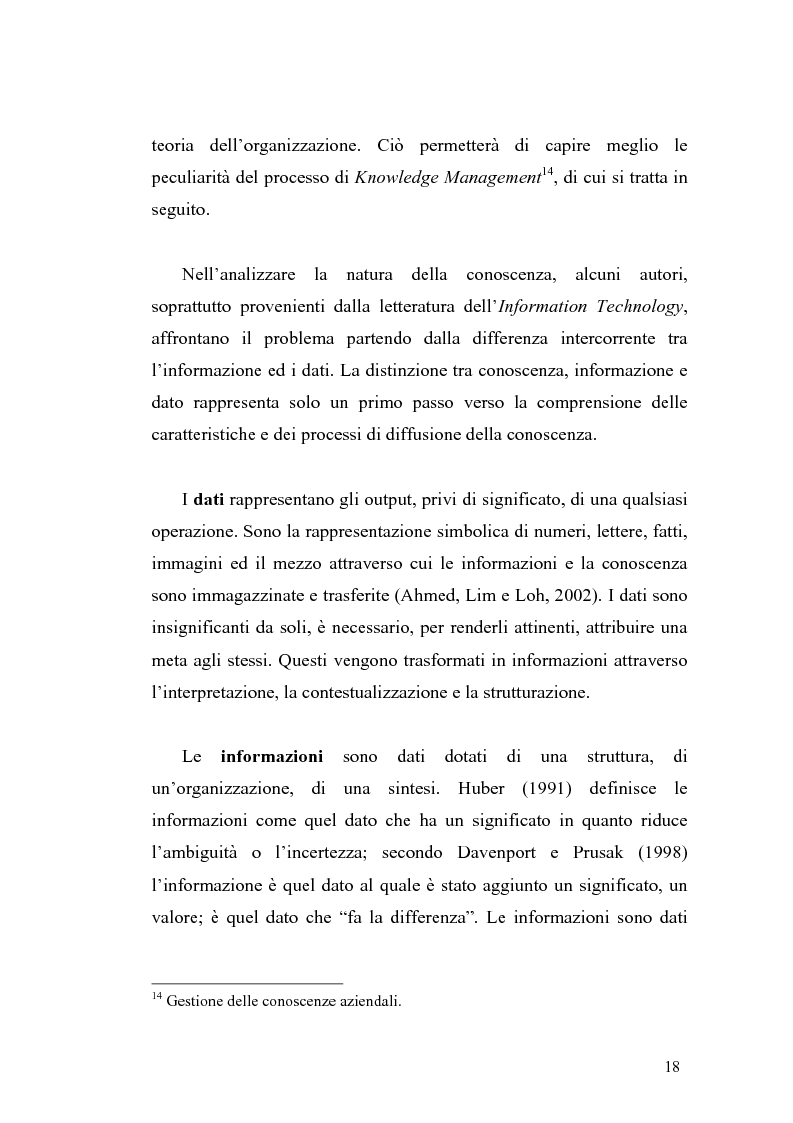 Anteprima della tesi: Problematiche di definizione ed analisi strategica nel settore delle Tecnologie dell'Informazione e della Comunicazione, Pagina 12