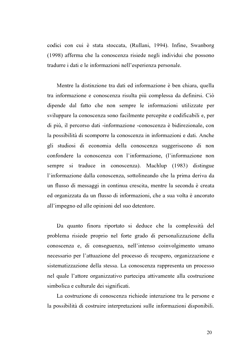 Anteprima della tesi: Problematiche di definizione ed analisi strategica nel settore delle Tecnologie dell'Informazione e della Comunicazione, Pagina 14