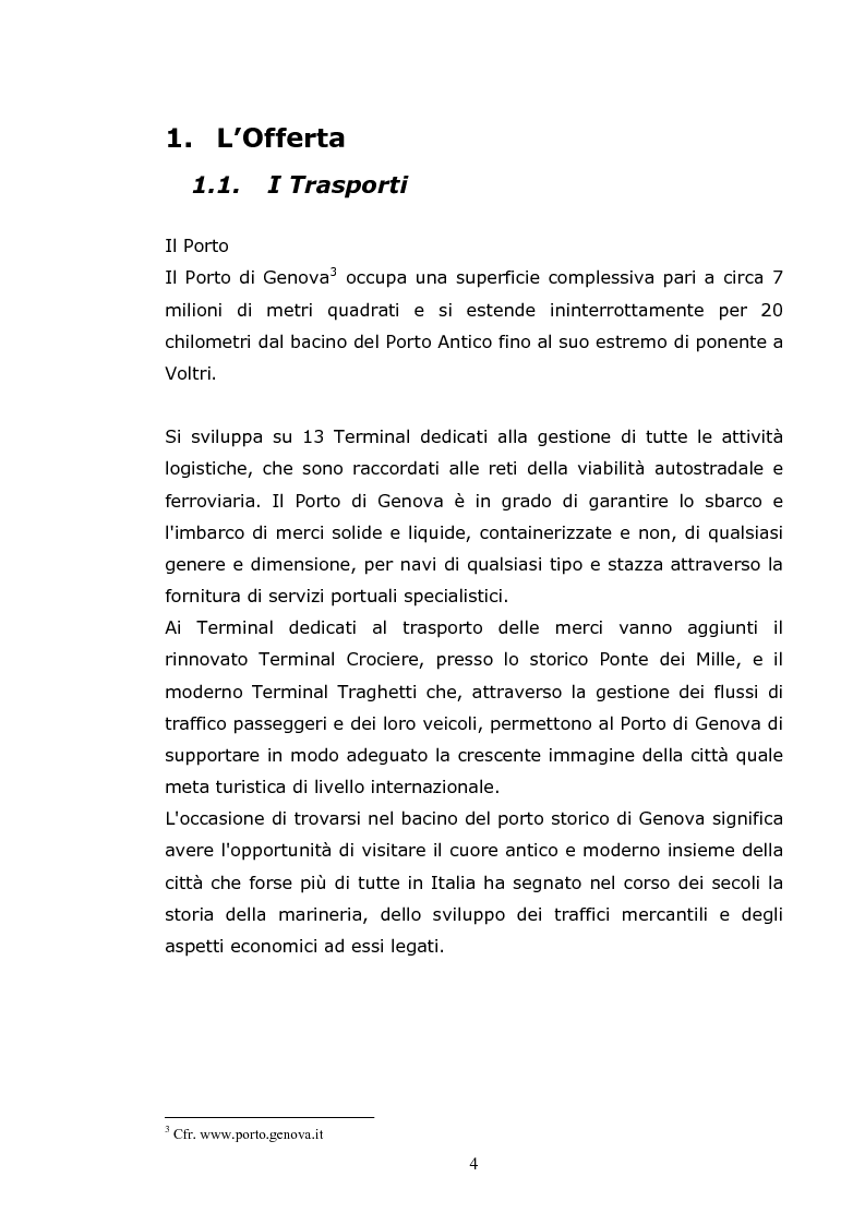 Anteprima della tesi: Gli eventi aggregativi a Genova, Pagina 2