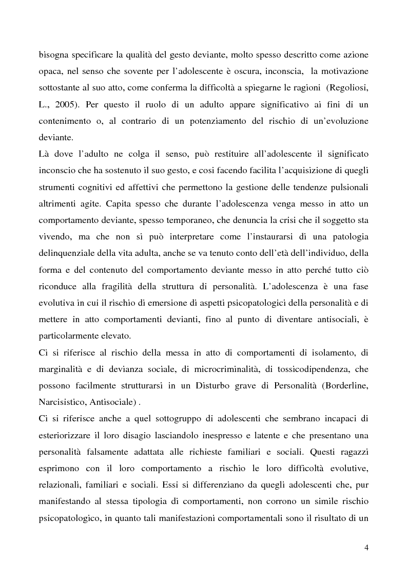 Anteprima della tesi: Cause e prevenzione della devianza giovanile, Pagina 2