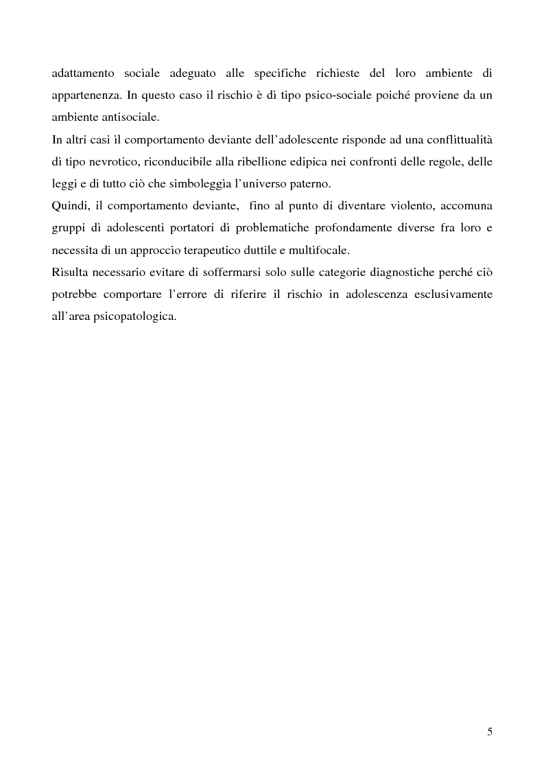 Anteprima della tesi: Cause e prevenzione della devianza giovanile, Pagina 3