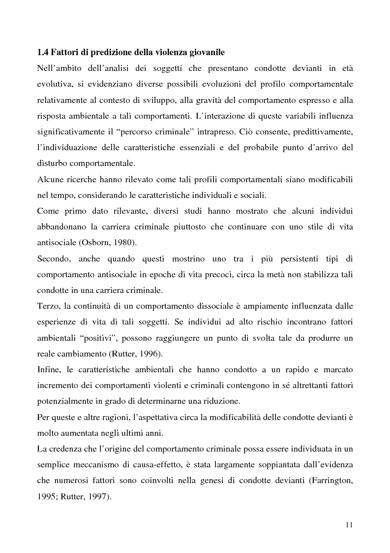 Anteprima della tesi: Cause e prevenzione della devianza giovanile, Pagina 9