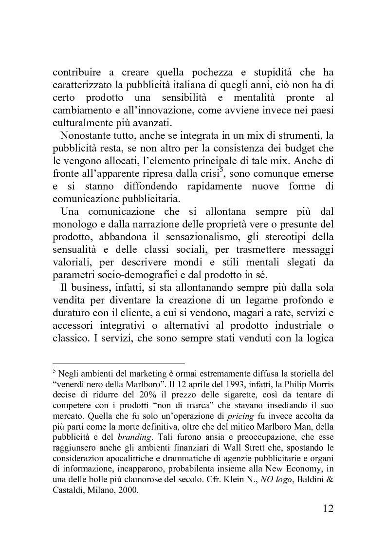Anteprima della tesi: Advergame: quando la pubblicità diventa un gioco, Pagina 8