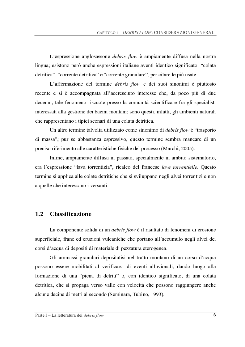 Anteprima della tesi: Indagine sperimentale sul ruolo della scabrezza nel moto di correnti granulari, Pagina 6