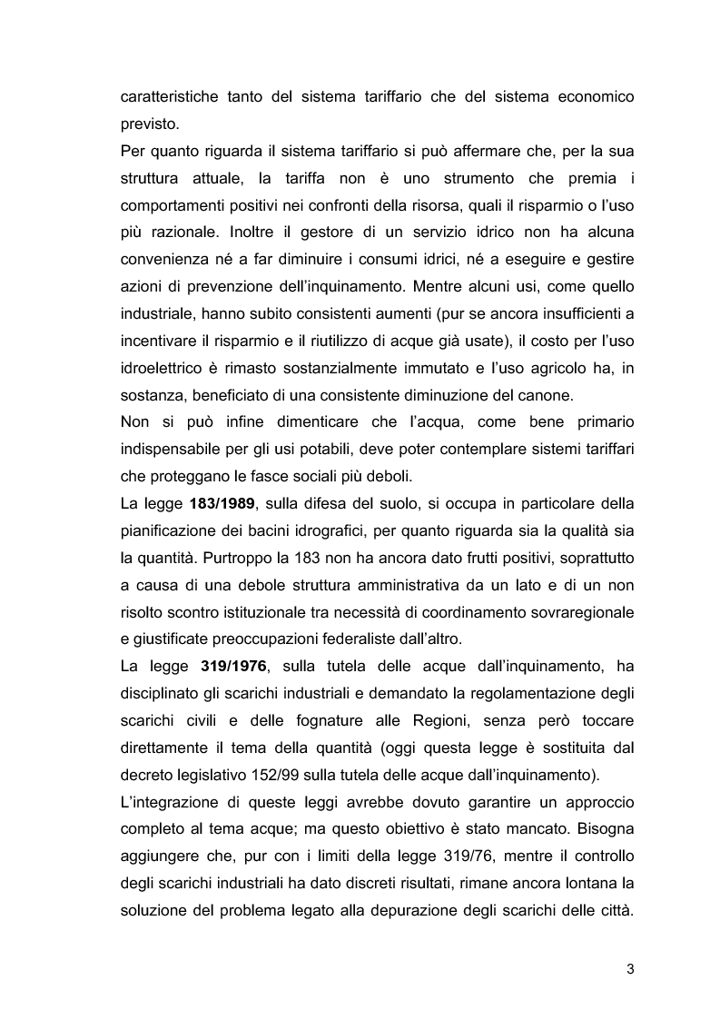 Anteprima della tesi: Il ruolo delle Associazioni Ambientaliste nel monitoraggio ambientale. Le acque di balneazione: il caso “Goletta Verde”., Pagina 4
