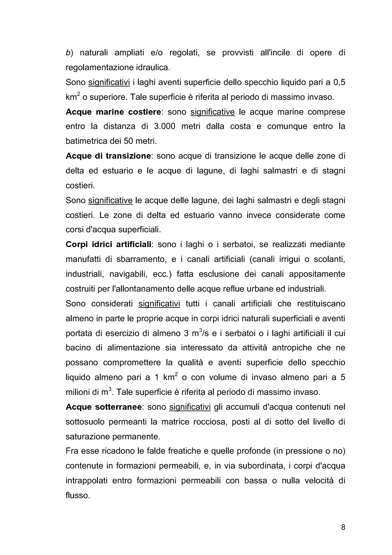 Anteprima della tesi: Il ruolo delle Associazioni Ambientaliste nel monitoraggio ambientale. Le acque di balneazione: il caso “Goletta Verde”., Pagina 9