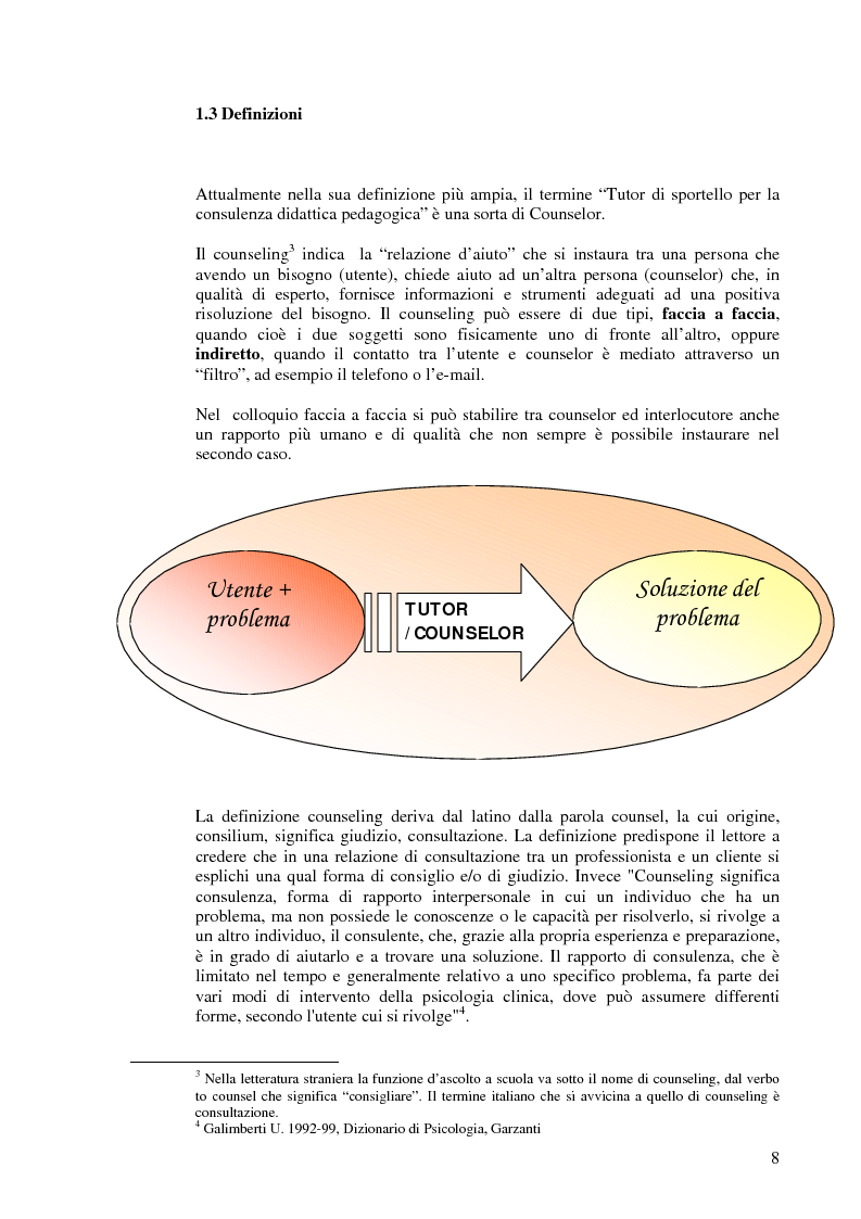 Anteprima della tesi: Aiutare le persone ad aiutarsi. La buona comunicazione a scuola., Pagina 5