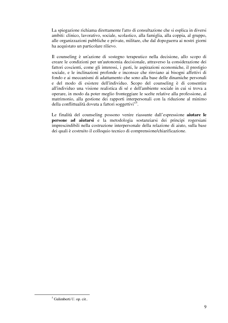 Anteprima della tesi: Aiutare le persone ad aiutarsi. La buona comunicazione a scuola., Pagina 6