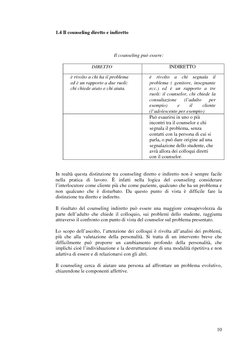 Anteprima della tesi: Aiutare le persone ad aiutarsi. La buona comunicazione a scuola., Pagina 7