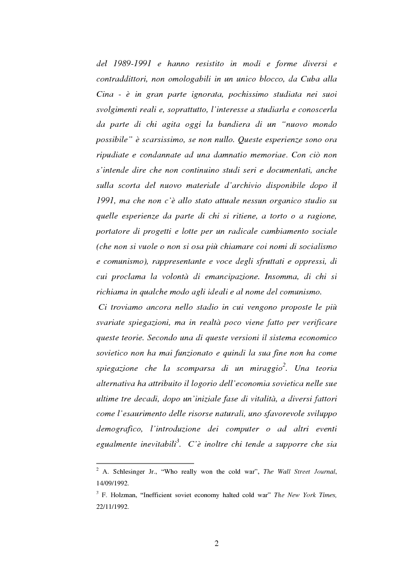 Anteprima della tesi: L'Urss dalla perestrojka al crollo, Pagina 2