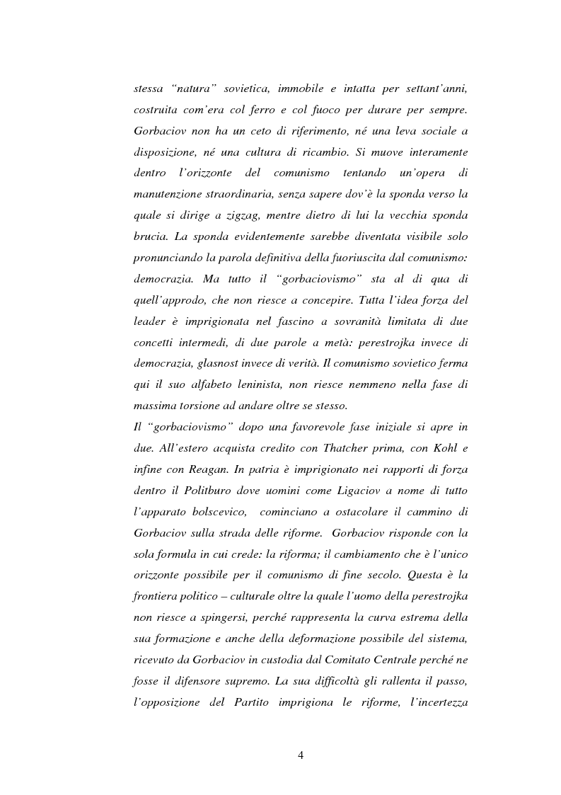 Anteprima della tesi: L'Urss dalla perestrojka al crollo, Pagina 4