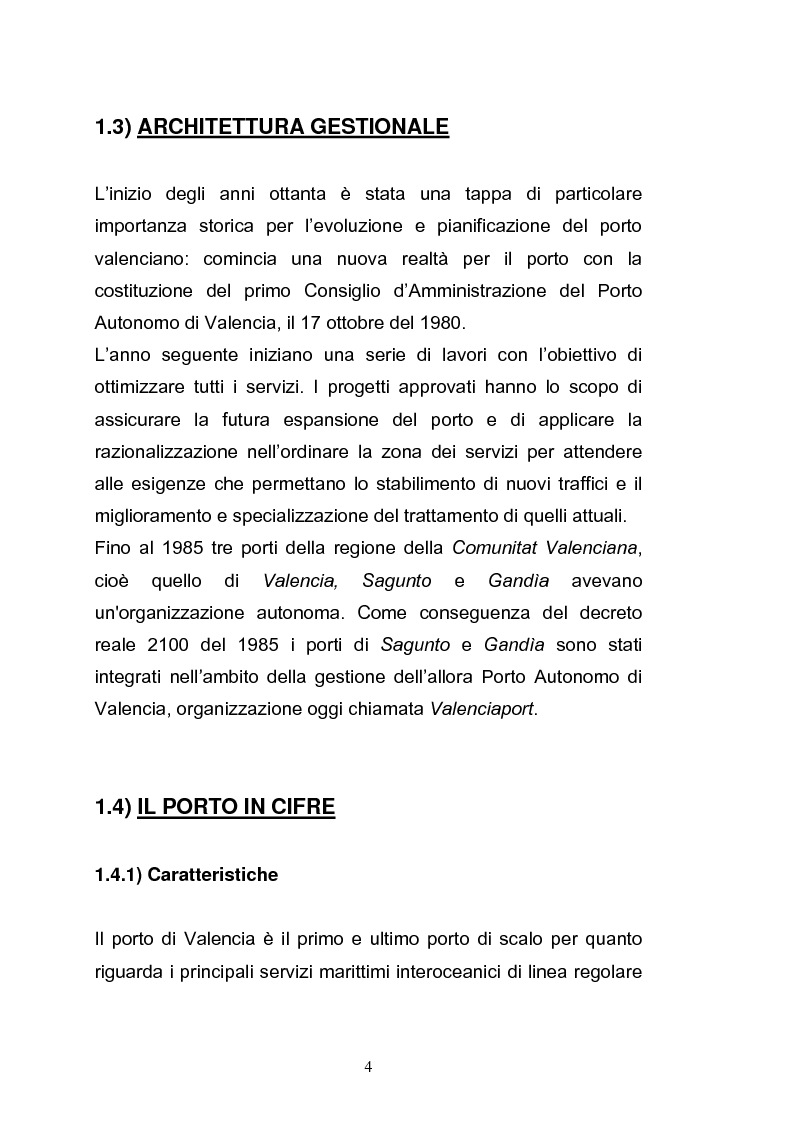 Anteprima della tesi: Il porto di Valencia e gli effetti della America's Cup, Pagina 6