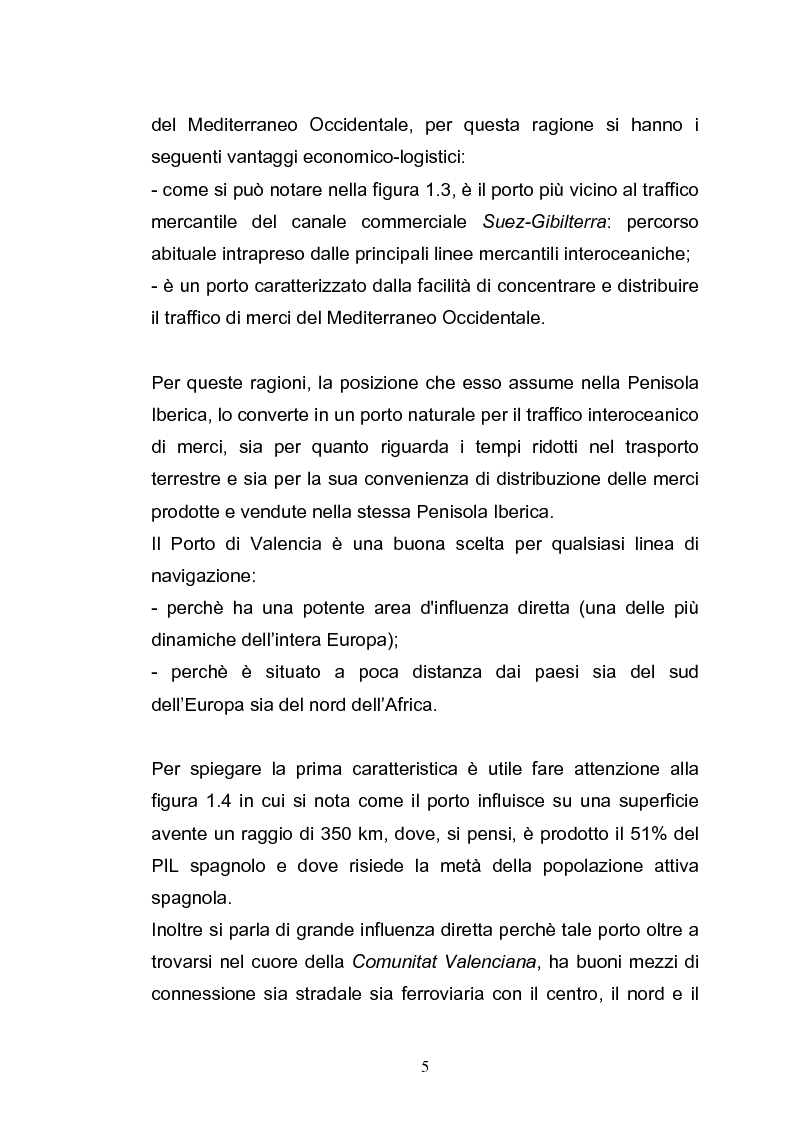 Anteprima della tesi: Il porto di Valencia e gli effetti della America's Cup, Pagina 7